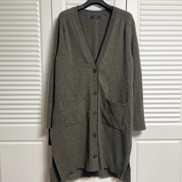 헤지스 니트 가디건