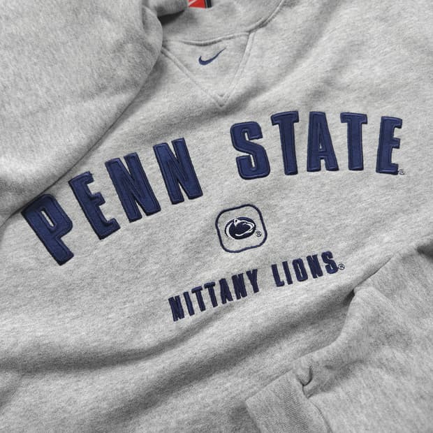 00s 나이키 펜실베니아 주립대 바시티 스웻 셔츠