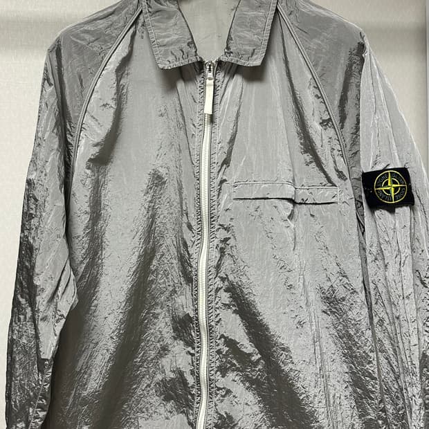 스톤아일랜드 나일론메탈 자켓 22ss XXL(105-110)