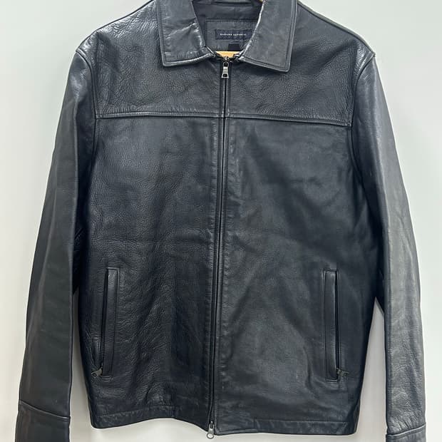 바나나리퍼블릭 카우 레더 자켓