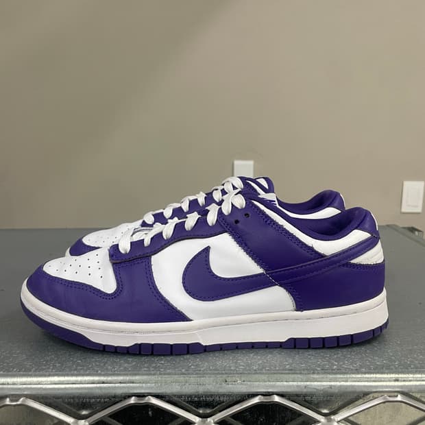 나이키 덩크 로우 레트로 챔피언쉽 코트 퍼플 265