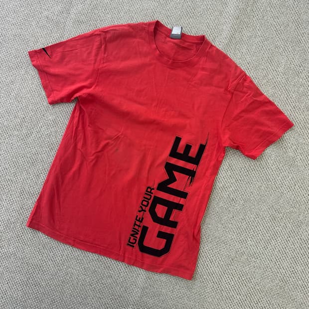 M 나이키 빅로고 그래픽 티셔츠 0416D