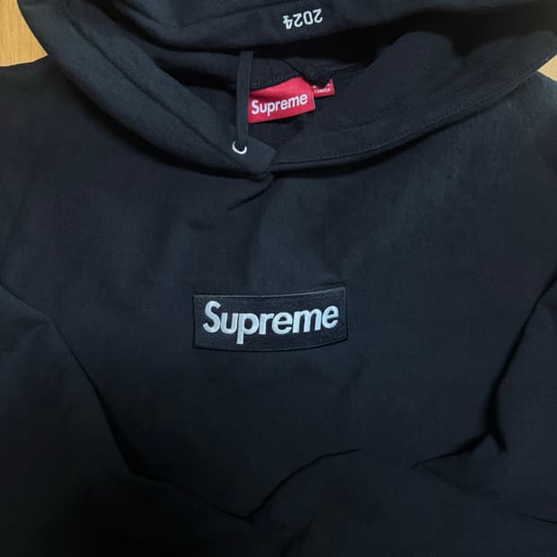 슈프림 박스로고 후드