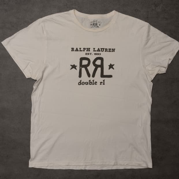 RRL 더블알엘 로고티셔츠  XL