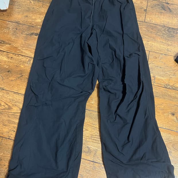 코드그라피 쿨 나일론 팬츠 블랙 L