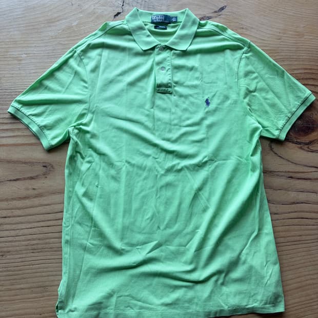 (Polo Ralph Lauren) 폴로 네온그린 카라티