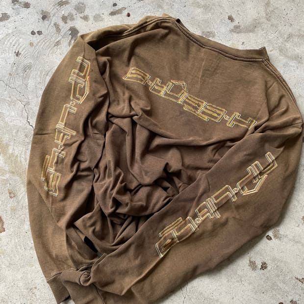 USA Made)00s 스투시 Distressed 롱슬리브