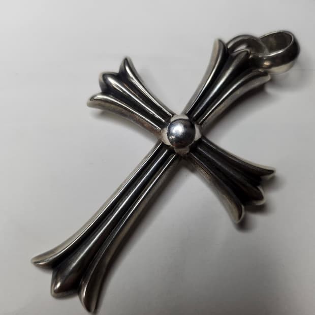 (급처)크롬하츠 라지 크로스 목걸이