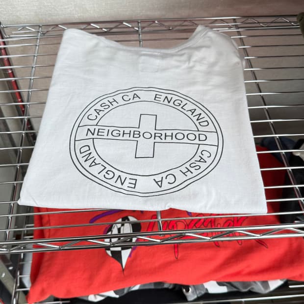 네이버후드 Cash Ca 반팔 티셔츠