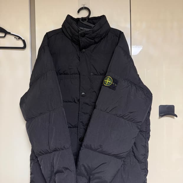 스톤아일랜드 크링클랩스 패딩 XXL