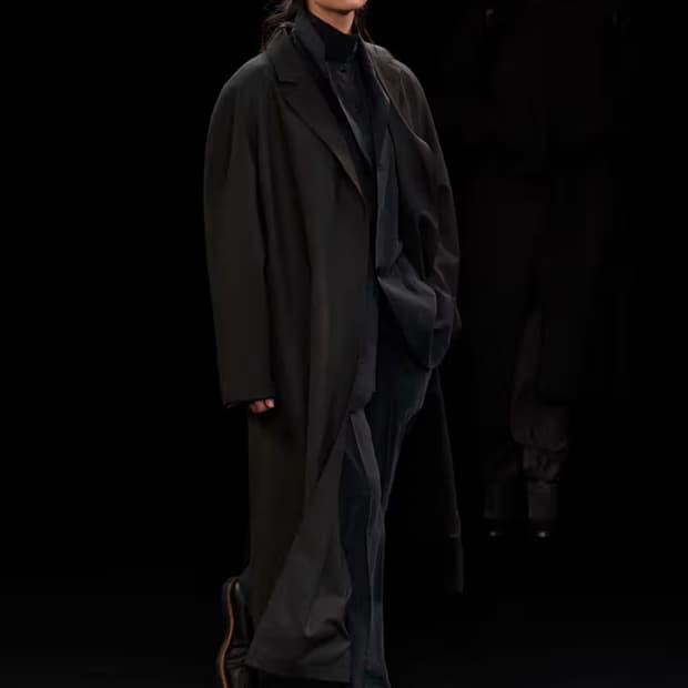 르메르 21FW 소프트 코트 미드나잇그린 L