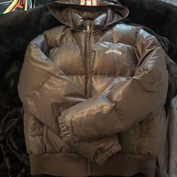 아디다스 AC 다운 패딩 구스다운 (브라운)