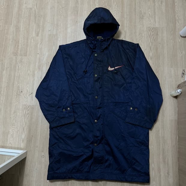 나이키 90s 올드스쿨 빅스우시 돕바 롱점퍼 L/100 