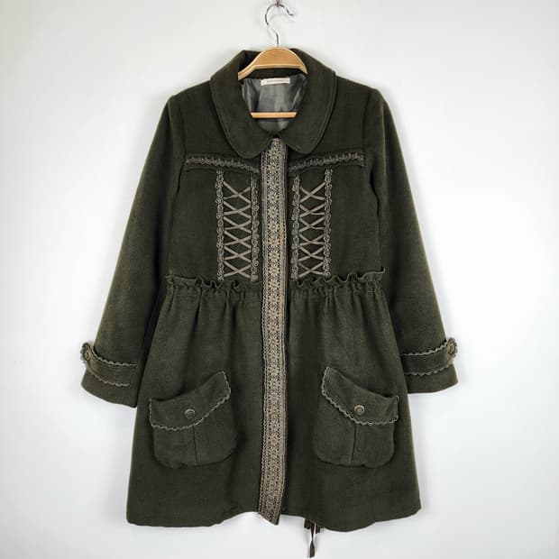 axes femme 아일렛 코트