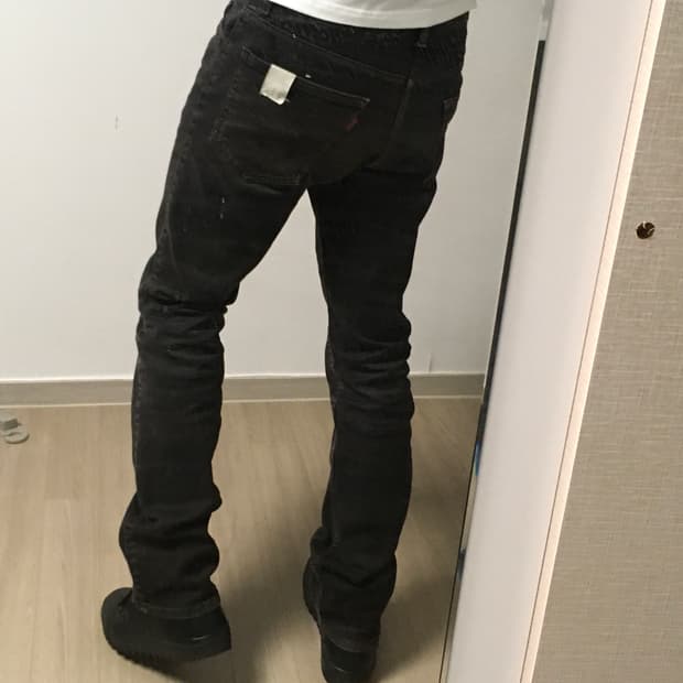 Levi’s X N.Hoolywood 517 black jean