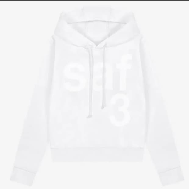 사파리스팟 우먼 후드티 화이트 2사이즈
