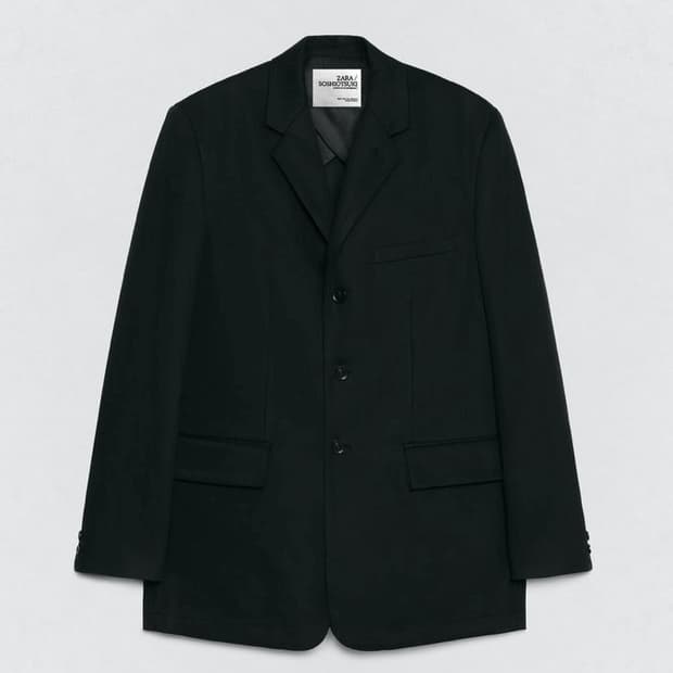 SOSHIOTSUKI X ZARA 자라 소시오츠키 코튼 블레이저 자켓