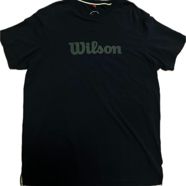 윌슨(Wilson) 빅로고 기능성 반팔티