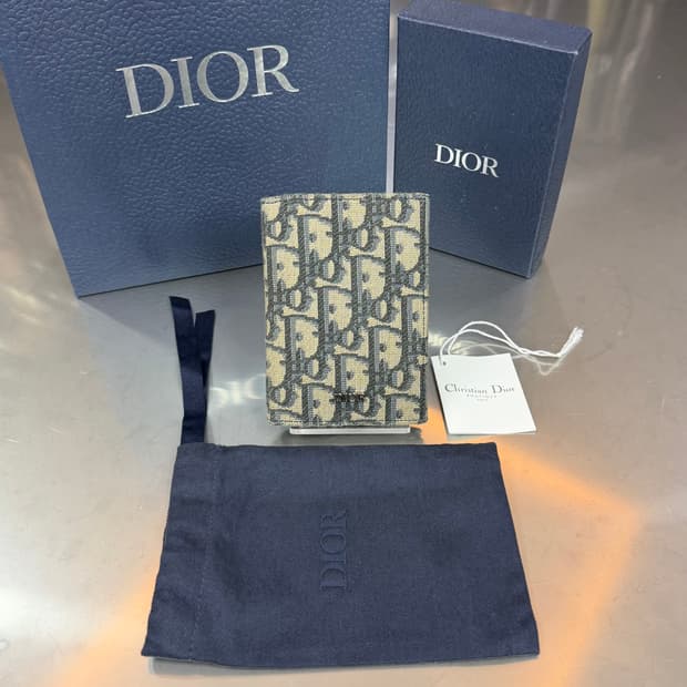 [리오브] 디올 오블리크 오거나이저 카드지갑