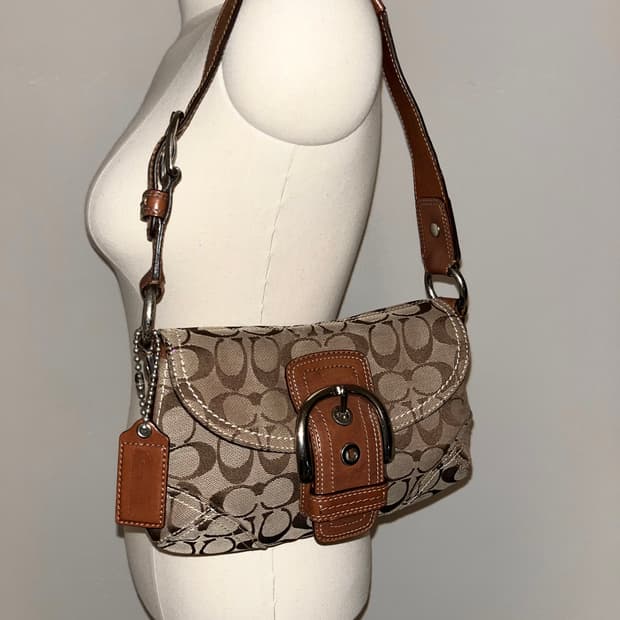 📦 Coach Basic Beige bag