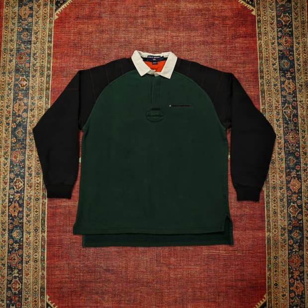 90s 빈티지 폴로 스포츠 럭비티 판매