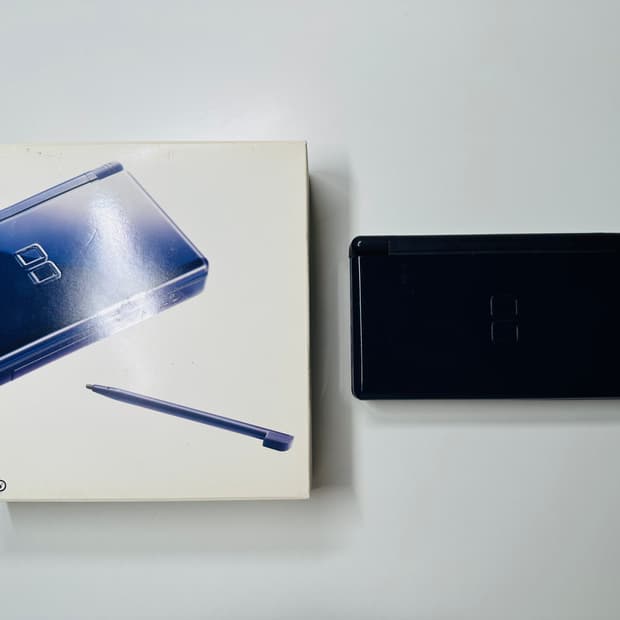 닌텐도 DSL 에나멜 네이비 일판 풀박스셋 판매 (게임보이, GBA)