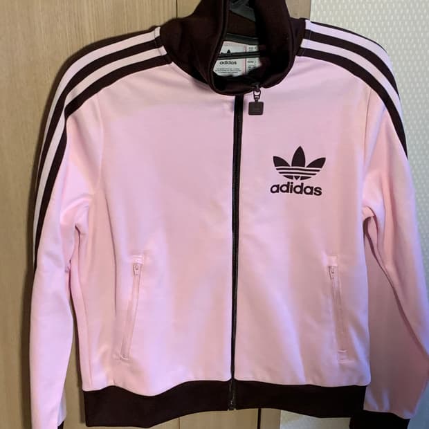 아디다스 오리지널스 베켄바우어 트랙 자켓 클리어 핑크
