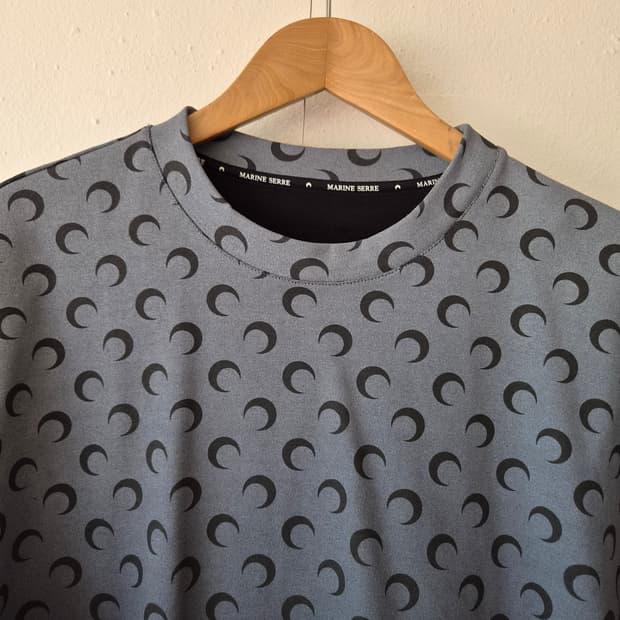 마린세르 남성 패턴라운드반팔티셔츠 L사이즈
