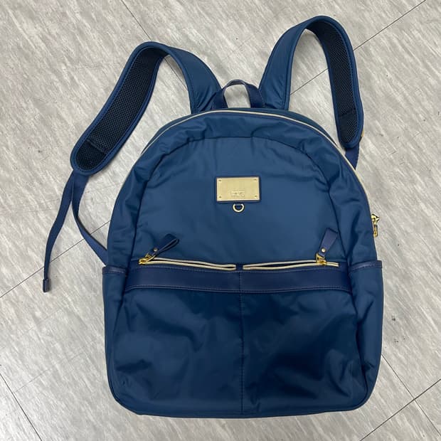 쌤소나이트 여성 나일론 백팩 네이비