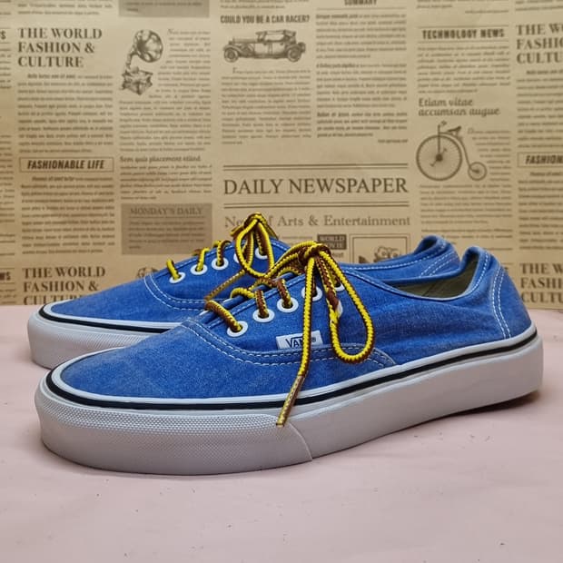 반스 어센틱 데님 스니커즈 250