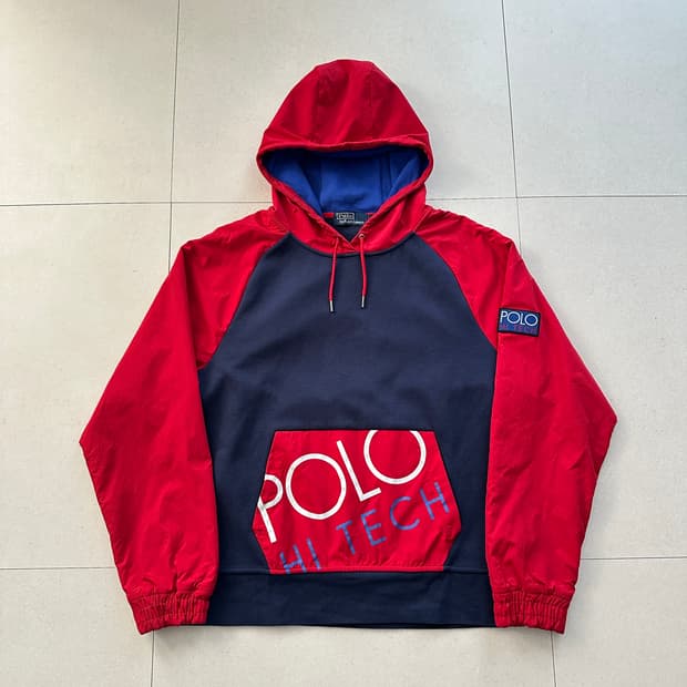 폴로 랄프로렌 하이테크 하이브리드 후드 