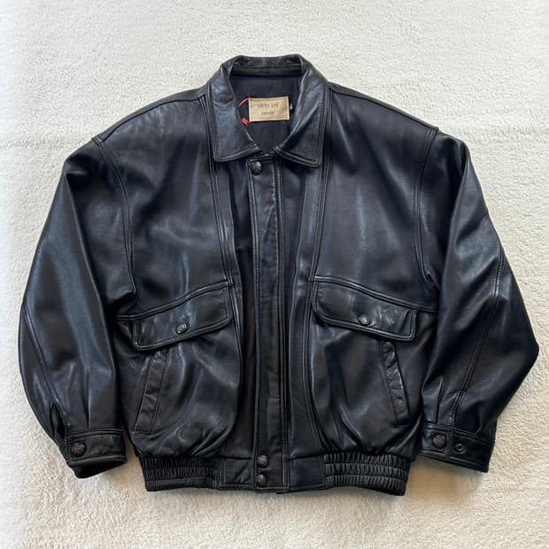 봄버 레더자켓(양가죽)