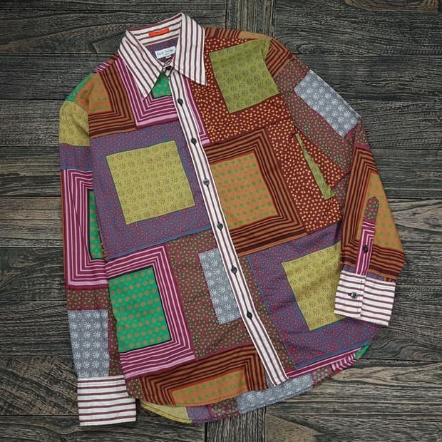 [PAUL SMITH] 폴스미스 에스닉 패턴 셔츠 P01163