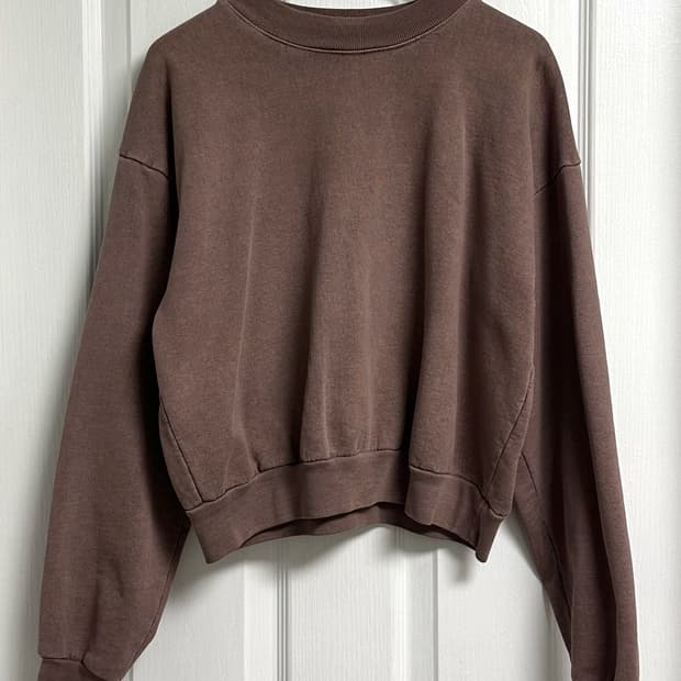 Los Angeles Apparel Cropped Sweatshirt