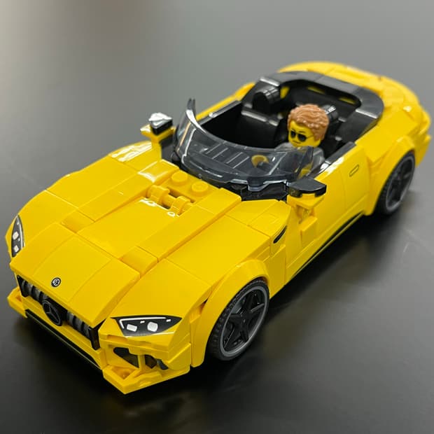 레고 벤츠 AMG SL63 완성품