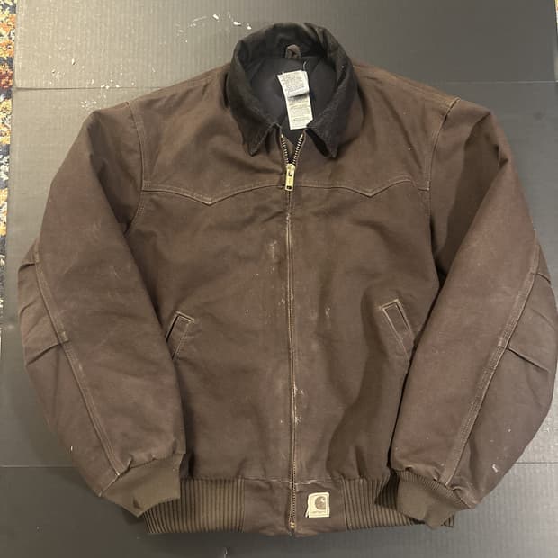 칼하트 J14 디트로이트 자켓 다크브라운