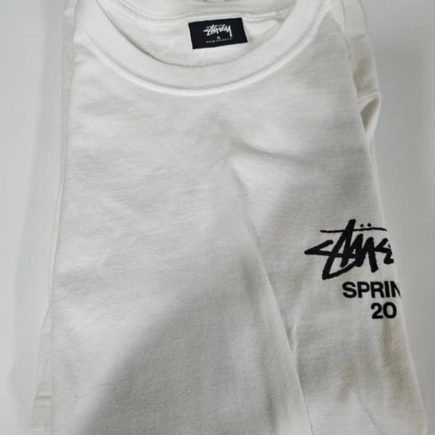 스투시 부케 반팔티