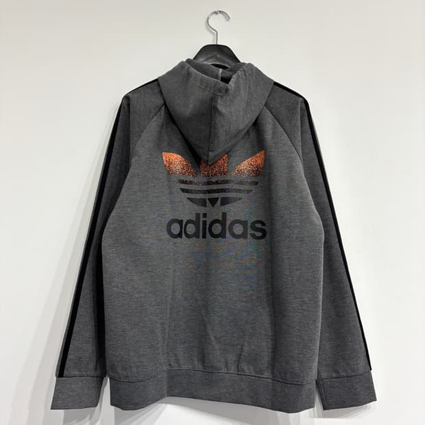 아디다스 빅로고 후드집업