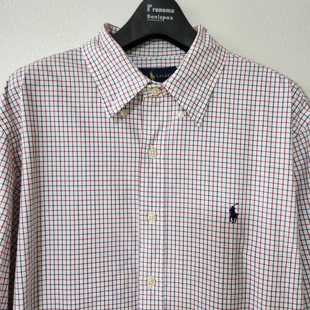 폴로랄프로렌 체크셔츠 (L