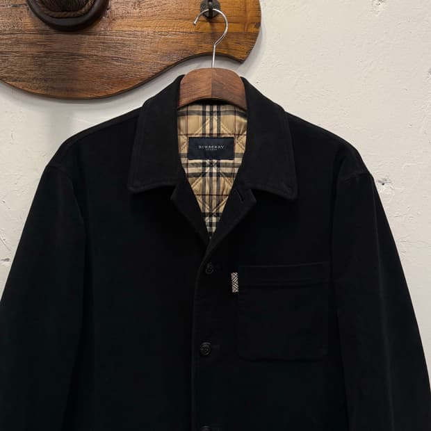 L) Burberry London Quilted Lined Jacket 