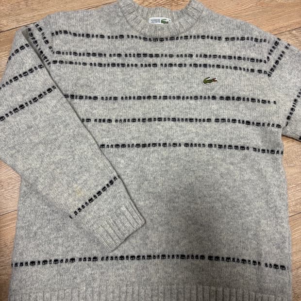 라코스테 빈티지 니트