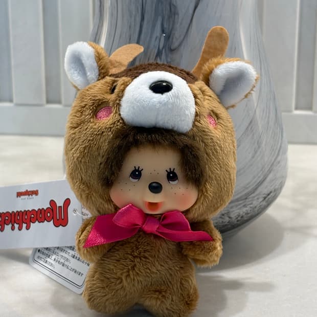 일본 나라공원 마스코트 사슴 몬치치