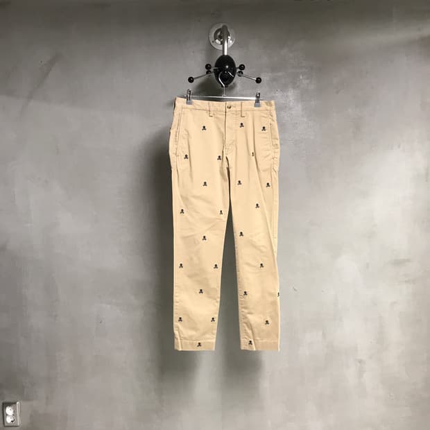 폴로 랄프로렌 멀티 자수 치노 팬츠 베이지 29/32