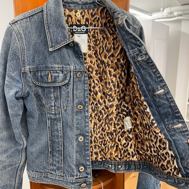 [XS] D&G 돌체앤가바나 데님 다운 자켓