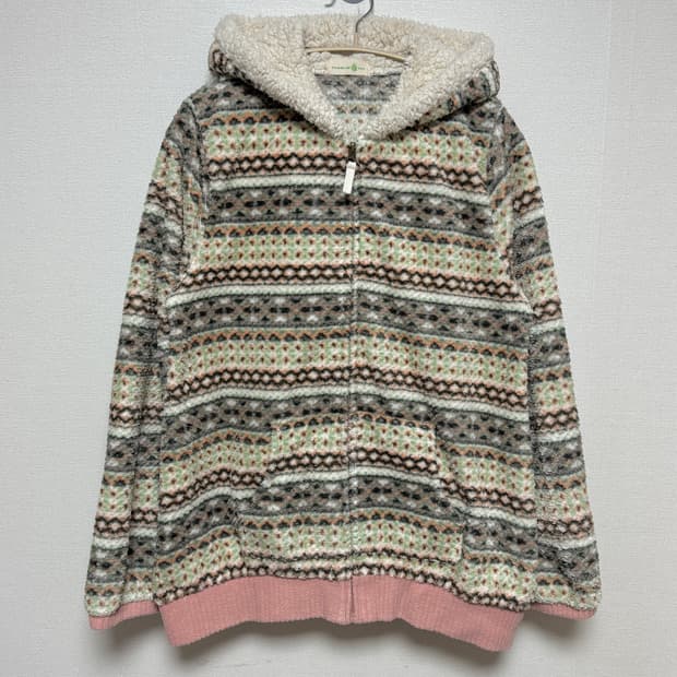 모리걸 노르딕 양털 후리스