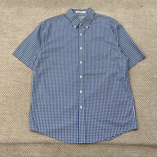 엘엘빈 체크 하프셔츠 r3913