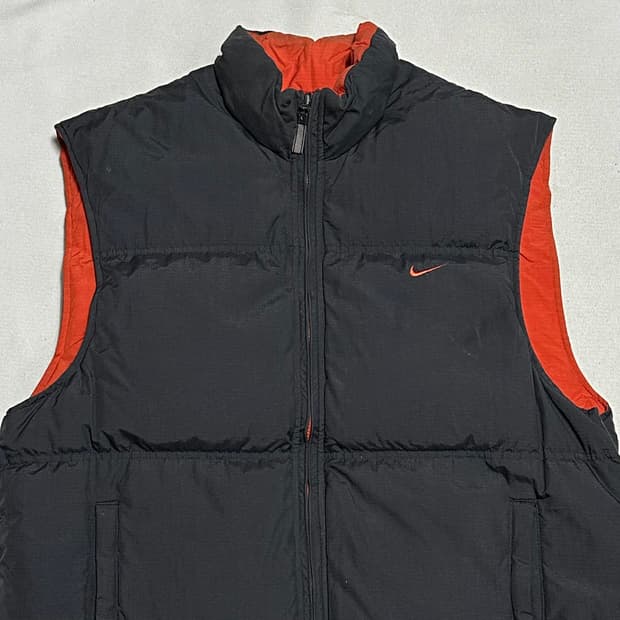 105 나이키 올드스쿨 리버시블 덕다운 패딩 베스트