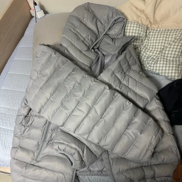 빈티지 경량패딩