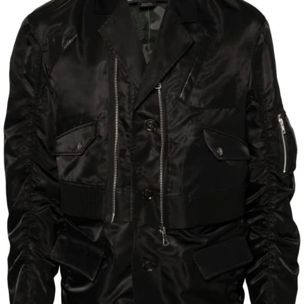 앤더슨벨 플라이트 봄버 블레이저 M