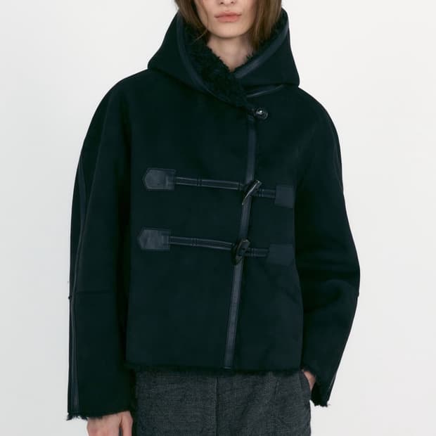 로우클래식 리버시블 더블 쇼츠 코트